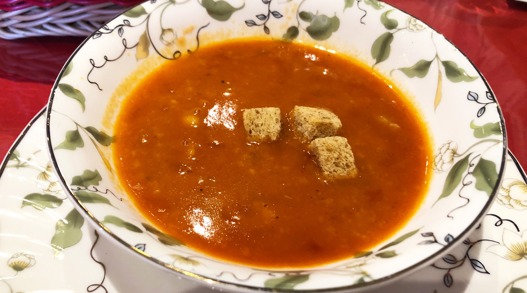 浦和のトルコ料理アセナのランチスープ