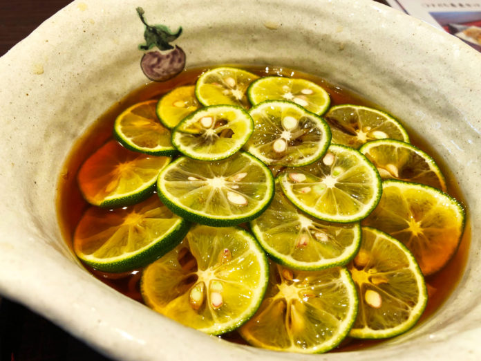 【手打蕎麦・松月】5月15日から始まったすだち蕎麦セットはあっさりスッキリで暑い夏にうまい!