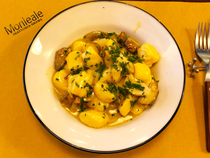 【イタリアワイン酒場・モンレアーレ】ここのニョッキが超やわらかくて美味いんだ!【期間限定ランチ営業】