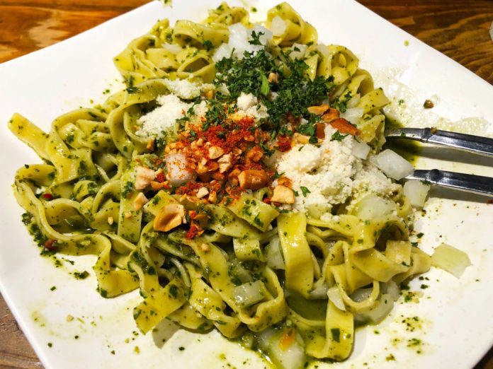 【ワイン食堂ペコリーノ】ジェノベーゼパスタセット【※期間限定ランチ※】