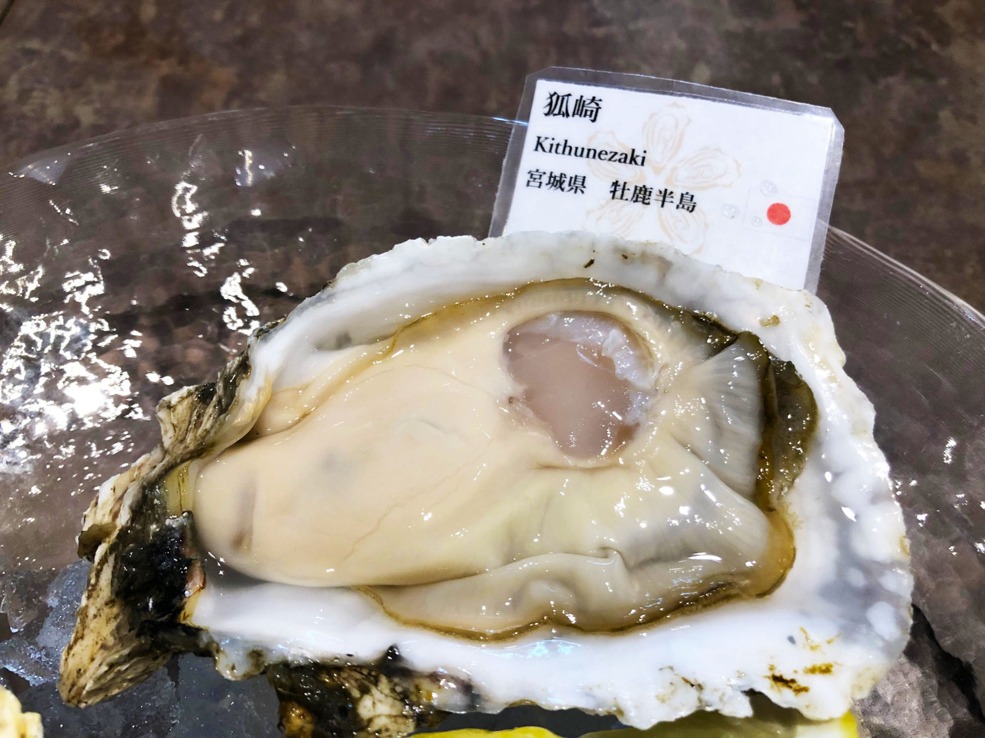 オイスターバーYUMMY・宮城県男鹿半島狐崎の牡蠣