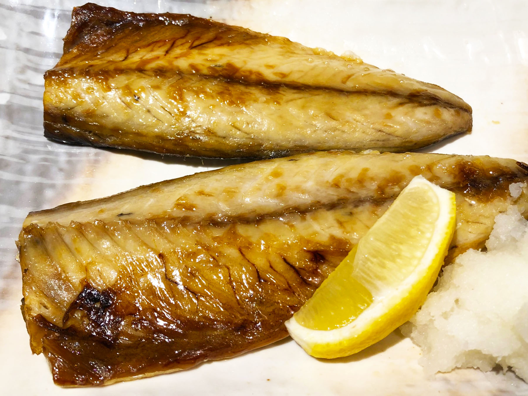 石屋・鯖の焼き魚定食