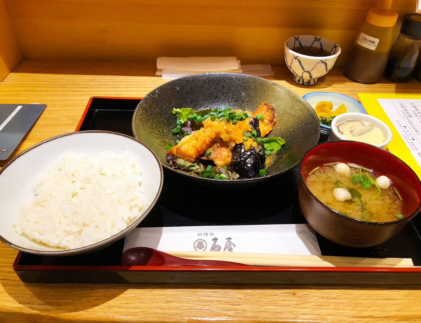 石屋・赤魚のおろしポン酢定食