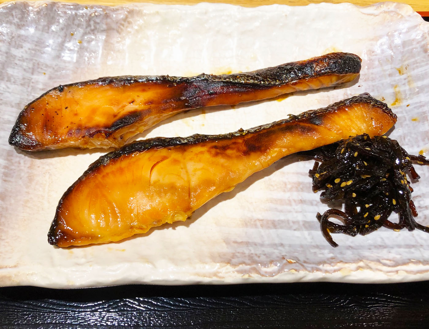 石屋・銀鮭の焼き魚定食