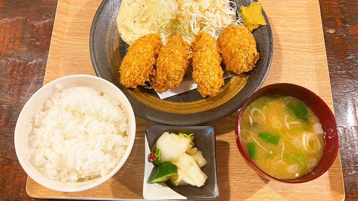 IMG_5566 - 浦和ランチ 和浦弐のカキフライ定食