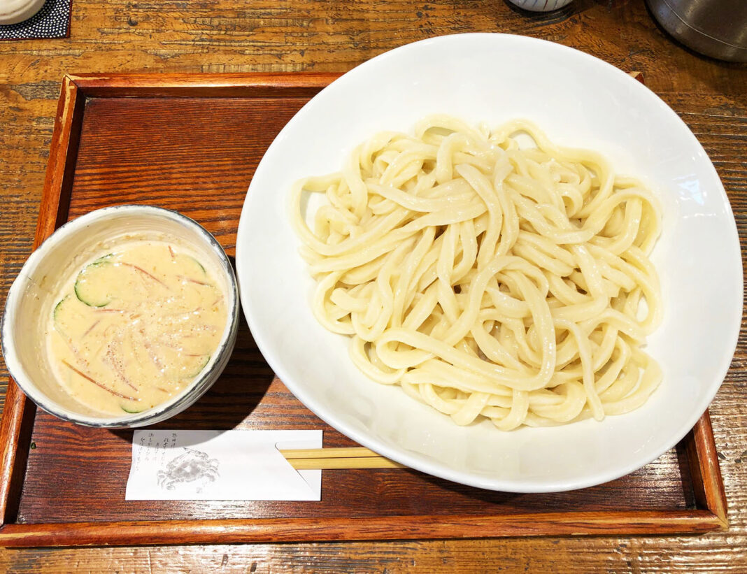 うどん屋でんご冷やし胡麻だれうどん