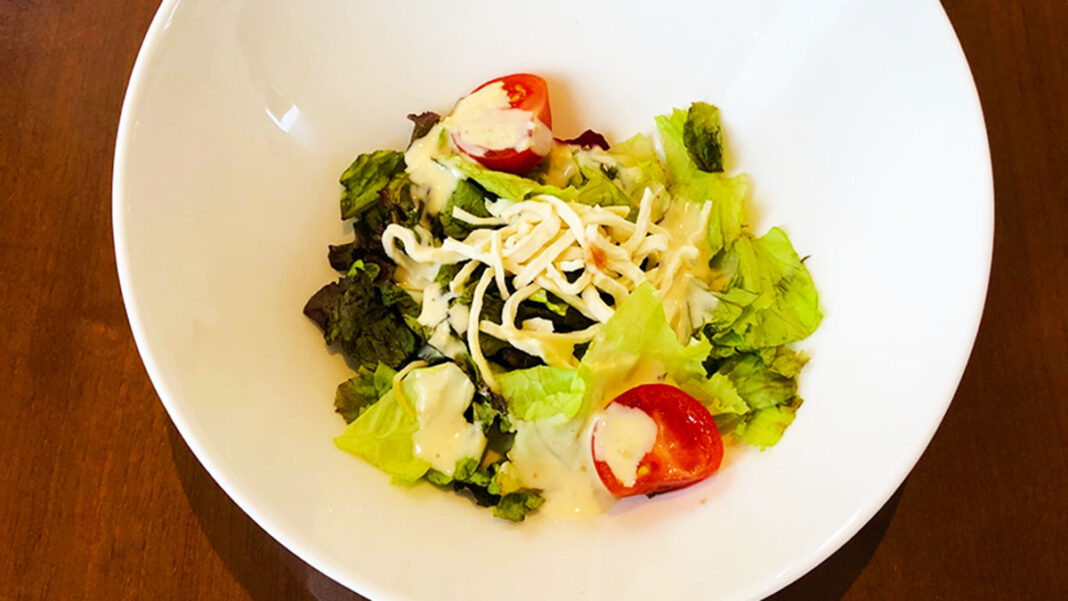 彩湖・ランチセットのサラダ