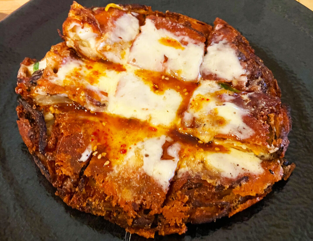 韓情・海鮮チーズチヂミ