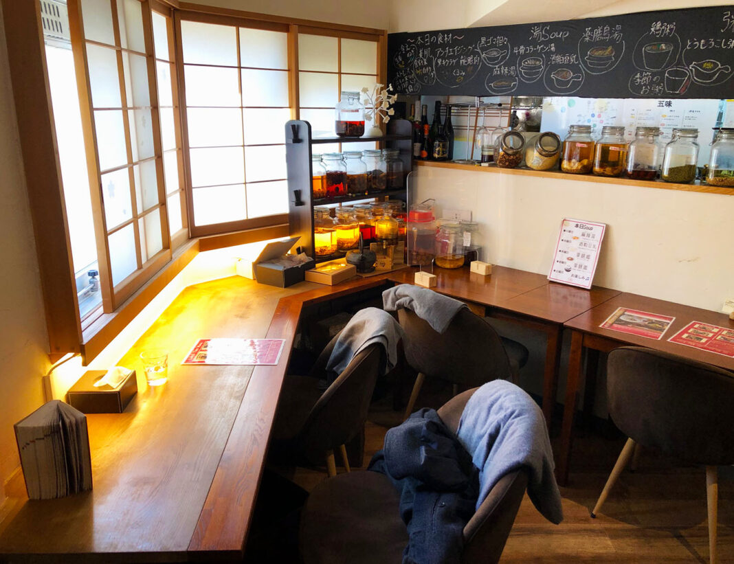 なつめ庵・店舗内