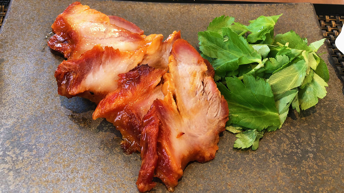 彩湖スペシャリテ広東式釜焼き叉焼 - 浦和ランチ 彩湖・広東式釜焼きチャーシュー