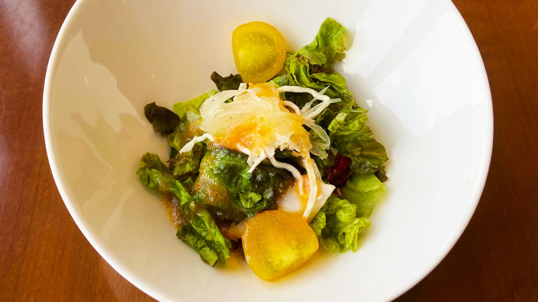 彩湖・ランチのサラダ